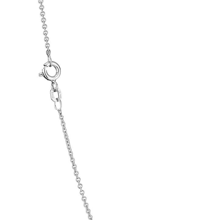 BNH Sølv Rund Anker Halskæde 0,3/1,4mm - 42cm