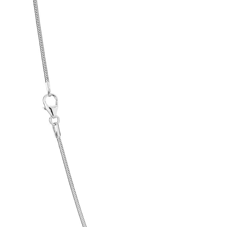 BNH Sølv Slange Halskæde 1,2mm - 38cm