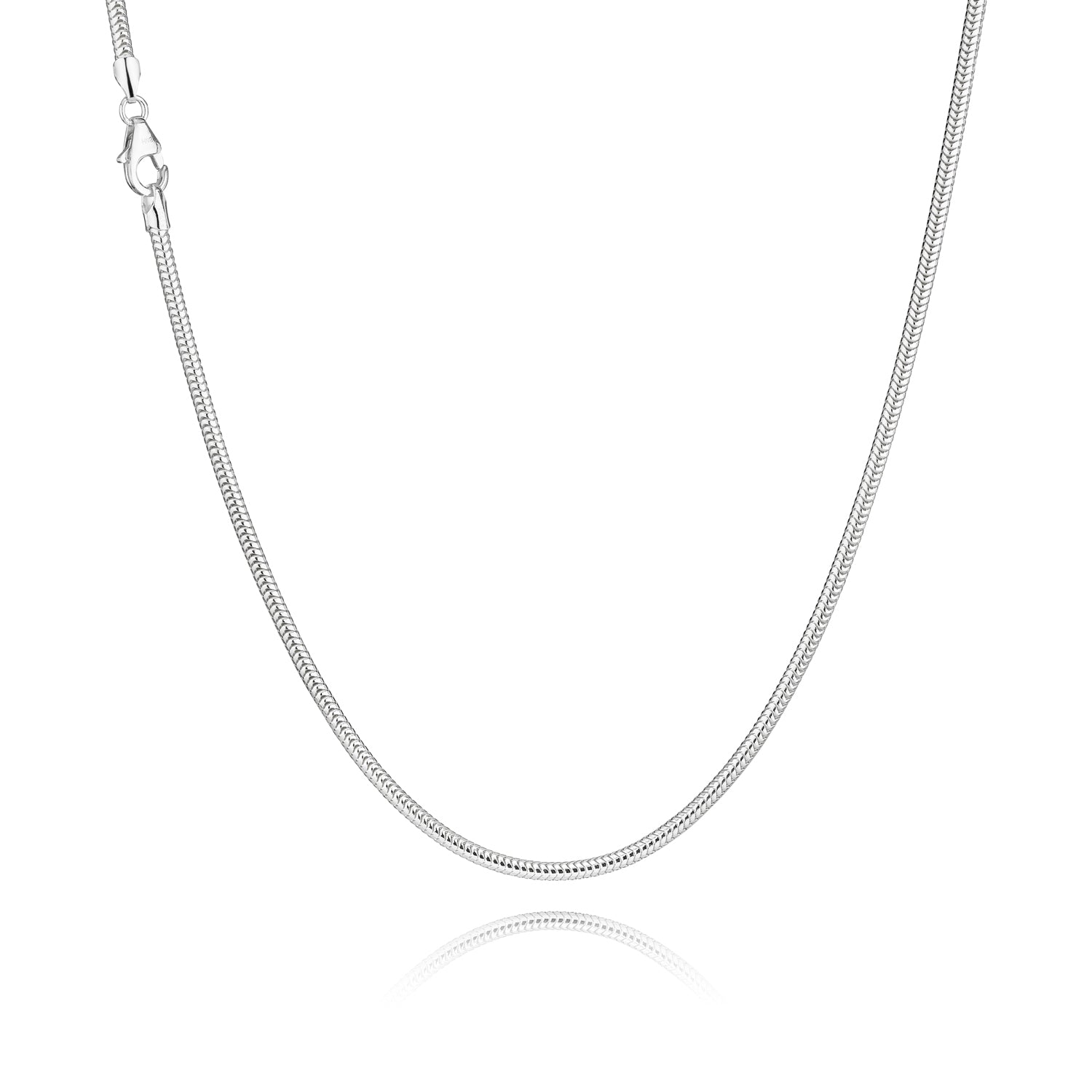 BNH Sølv Slange Halskæde 1,9mm - 50cm