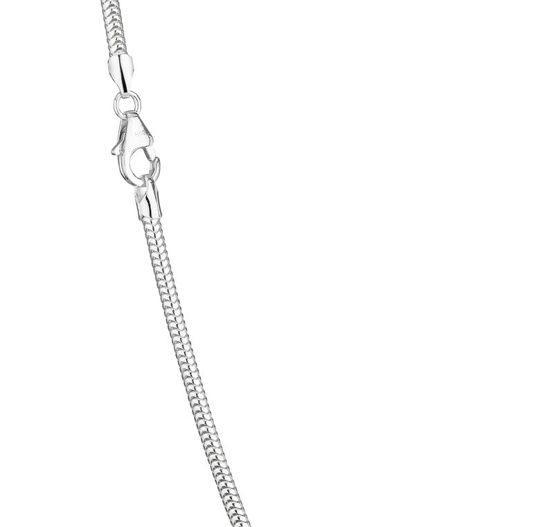 BNH Sølv Slange Halskæde 1,9mm - 50cm