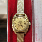 Omega Constellation Lady Automatic i 14kt Guld/Stål