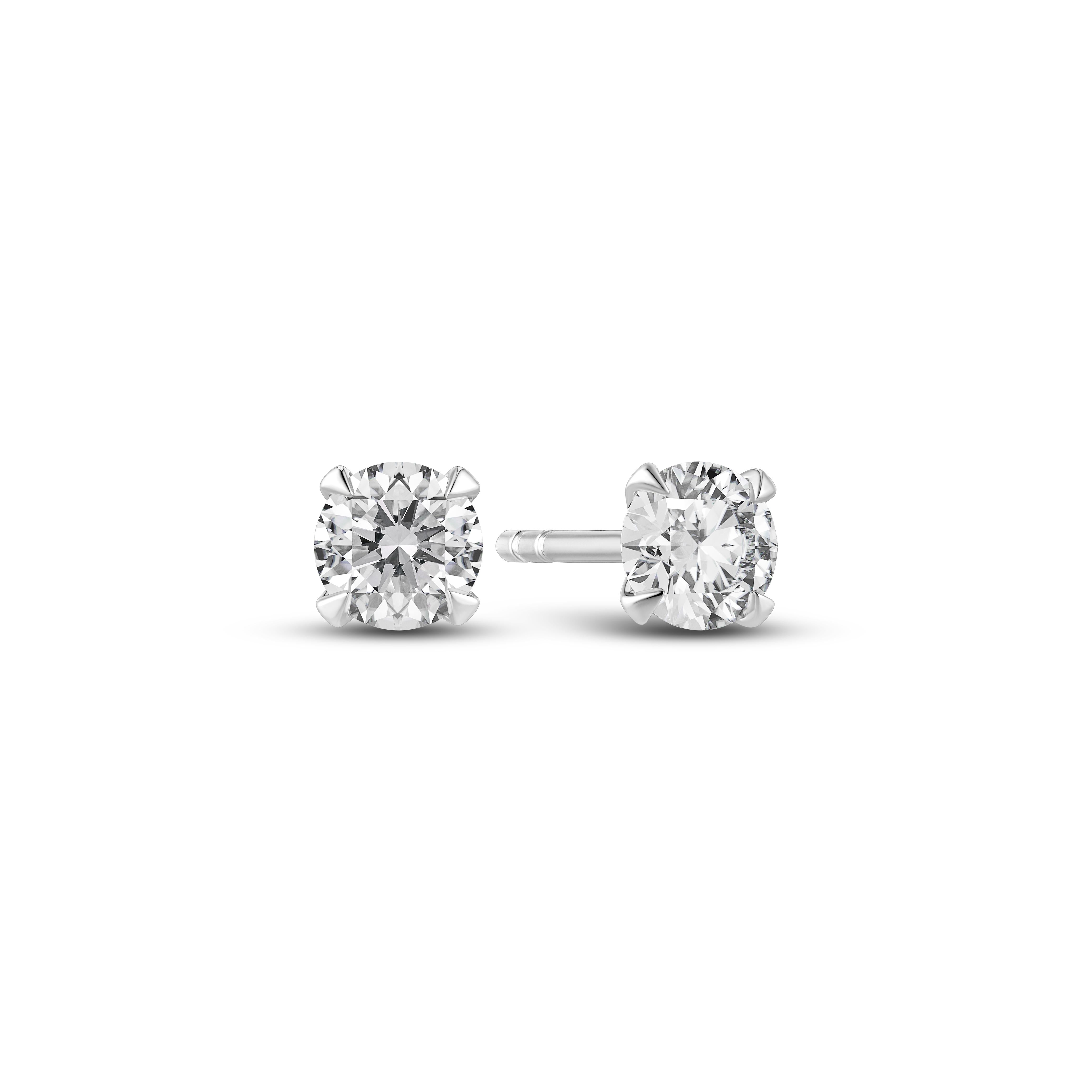 Sif Jakobs Venice Solitaire Ørestik med 0,22ct Lab-Grown Diamanter SJ-E2501-WD-WG
