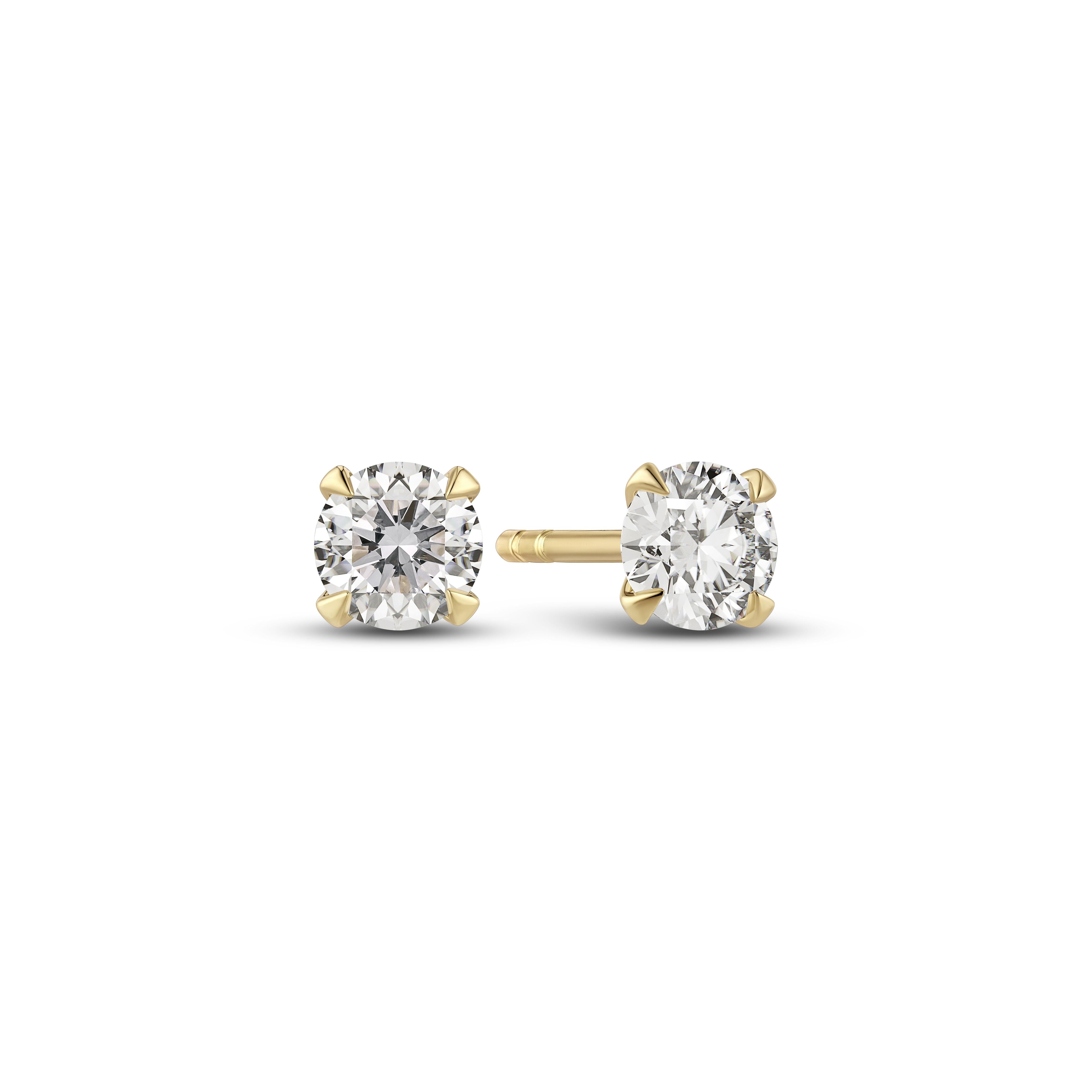Sif Jakobs Venice Solitaire Ørestik med 0,22ct Lab-Grown Diamanter SJ-E2501-WD-YG