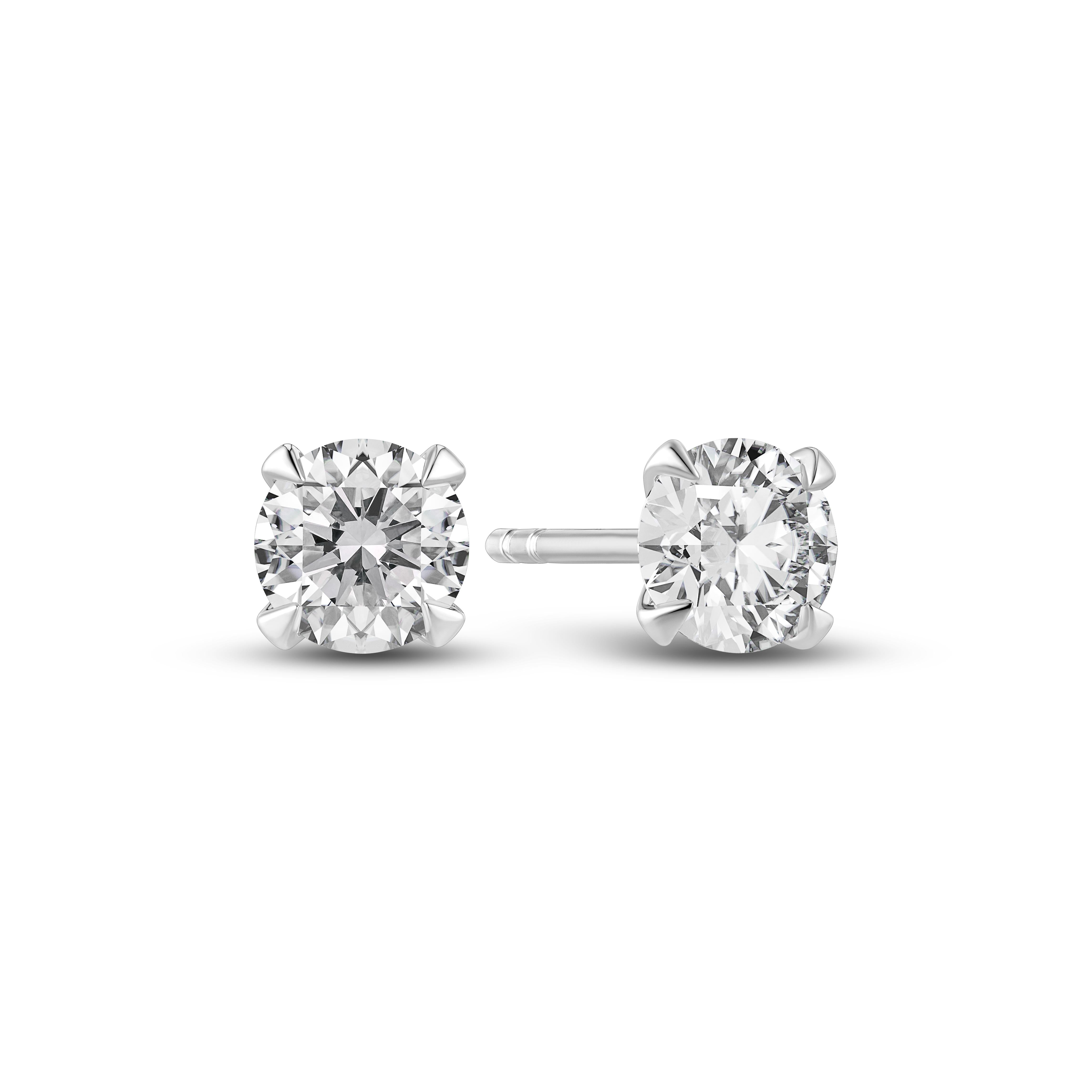 Sif Jakobs Venice Solitaire Ørestik med 0,50ct Lab-Grown Diamanter SJ-E2502-WD-WG