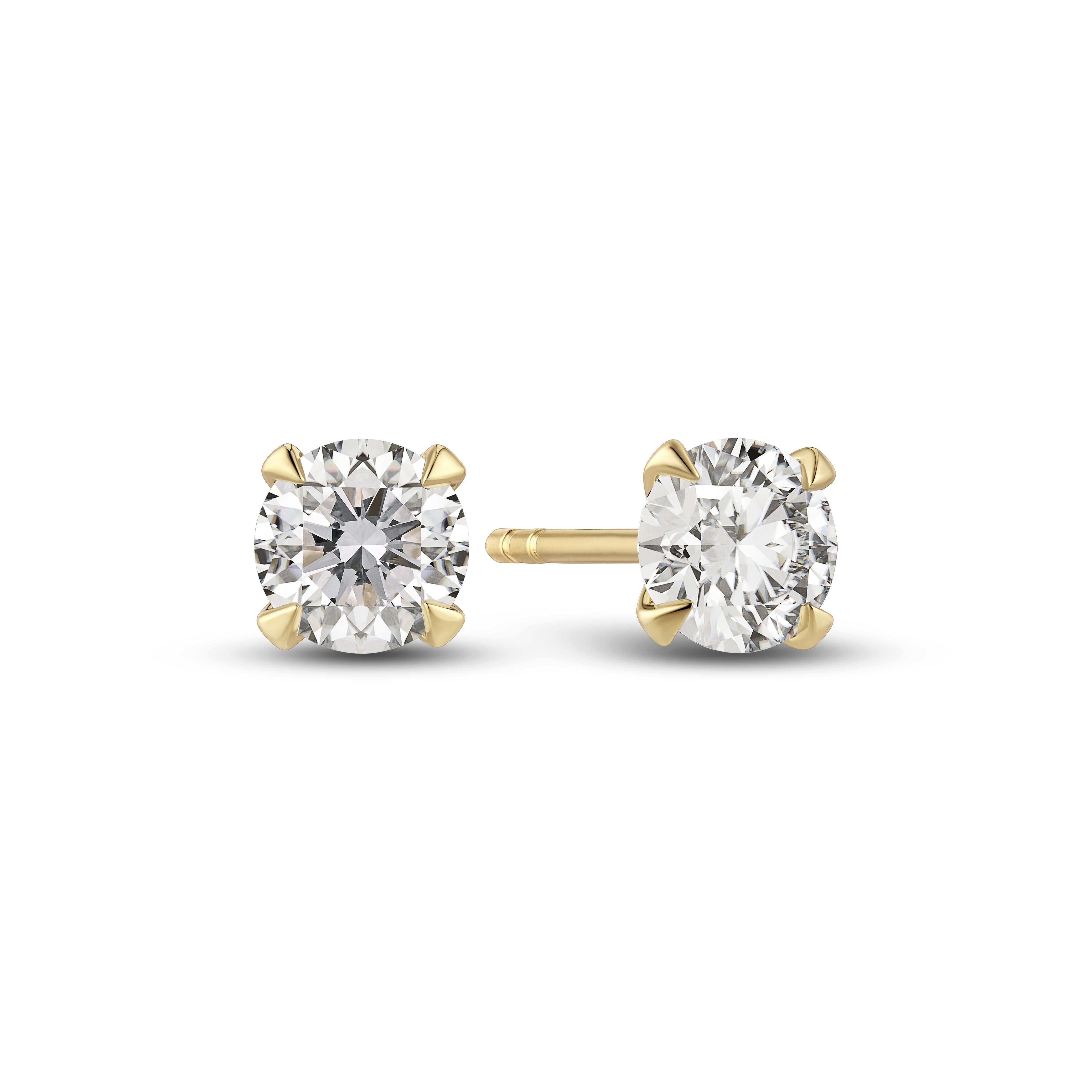 Sif Jakobs Venice Solitaire Ørestik med 0,50ct Lab-Grown Diamanter SJ-E2502-WD-YG