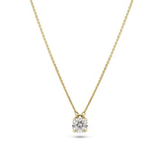 Sif Jakobs Venice Solitaire Halskæde med 0,50ct Lab-Grown Diamant SJ-N2507-WD-YG