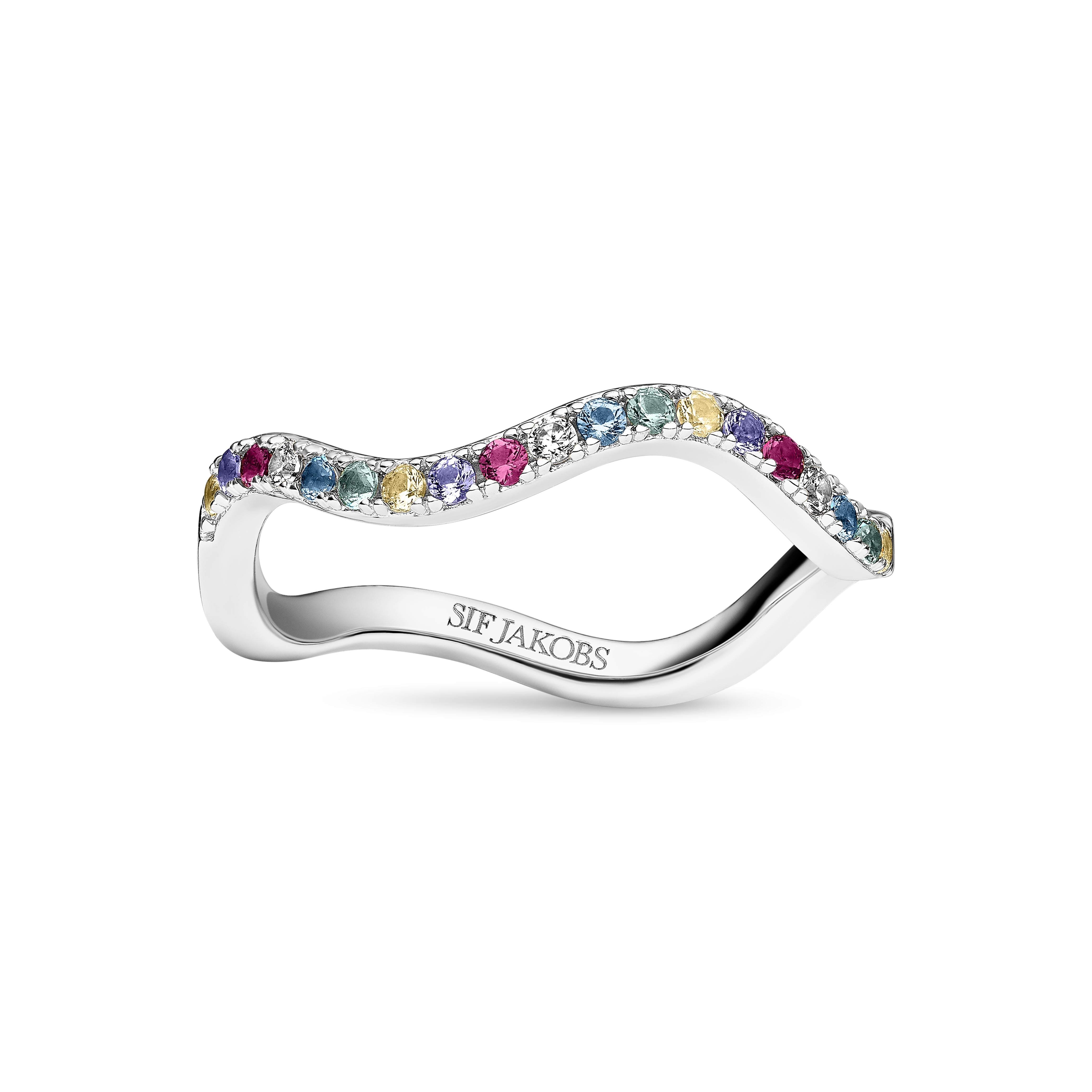 Sif Jakobs Ellera Waves Pianura Ring SJ-R3869-XCZ