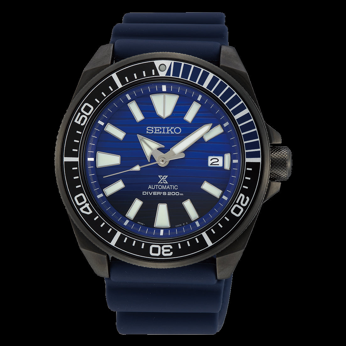 Seiko Prospex Automatic "Save The Ocean" Gunmetal Black Samurai SRPD09K1