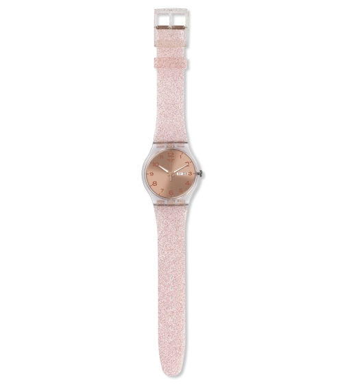 Swatch "Pink Glistar" SUOK703