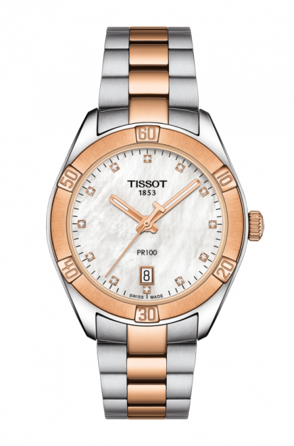 Tissot PR 100 Sport Chic med Diamanter T101.910.22.116.00