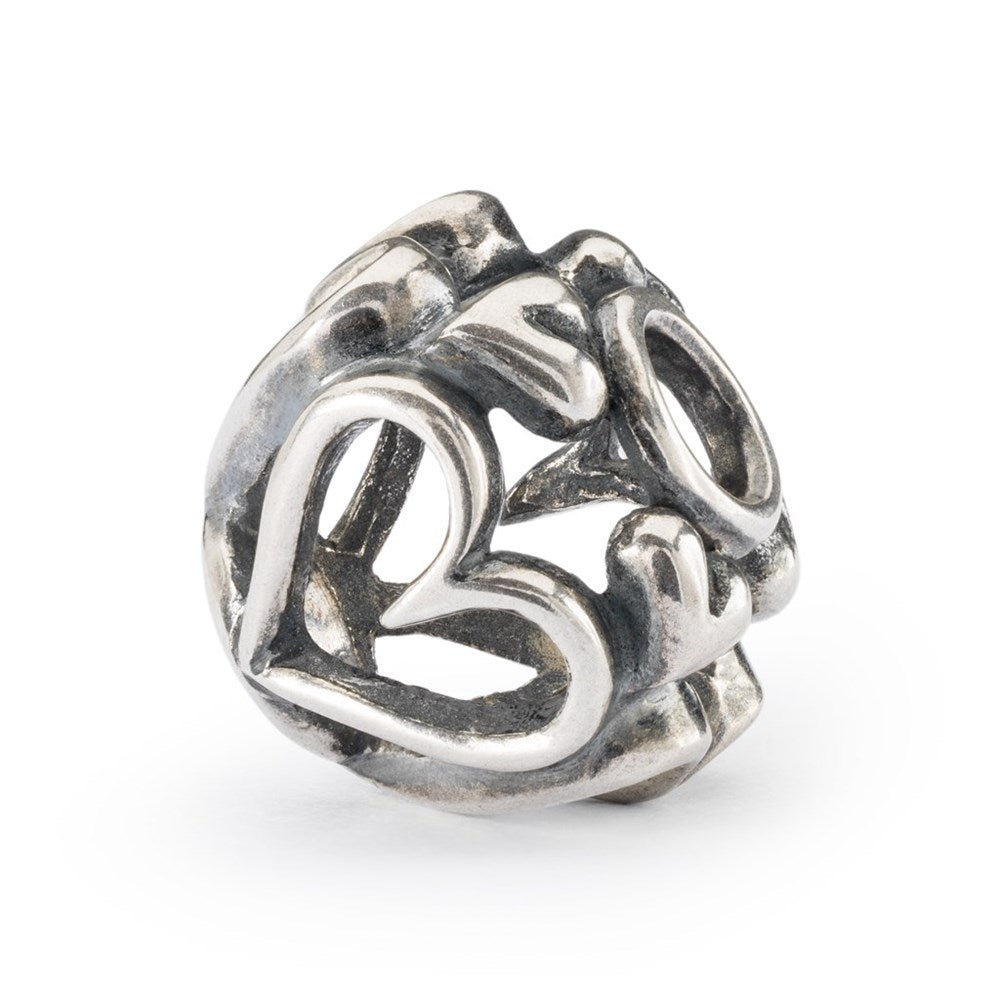 Trollbeads/Troldekugler Hjertevenner Vedhæng TAGPE-00087