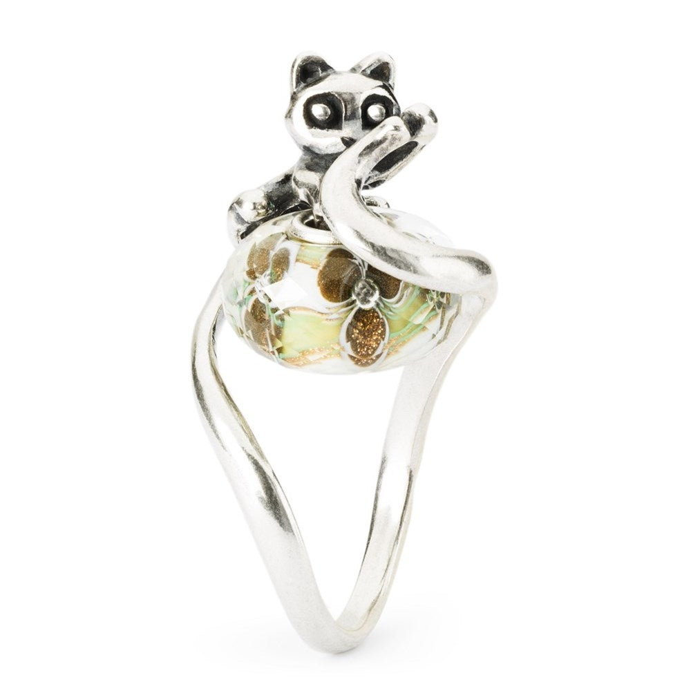 Trollbeads/Troldekugler Kat i Balance Fantasiring TAGRI-00537