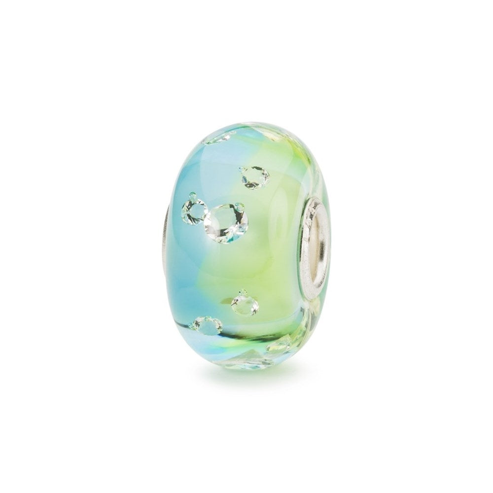 Trollbeads/Troldekugler brillant lagune TGLBE-00210