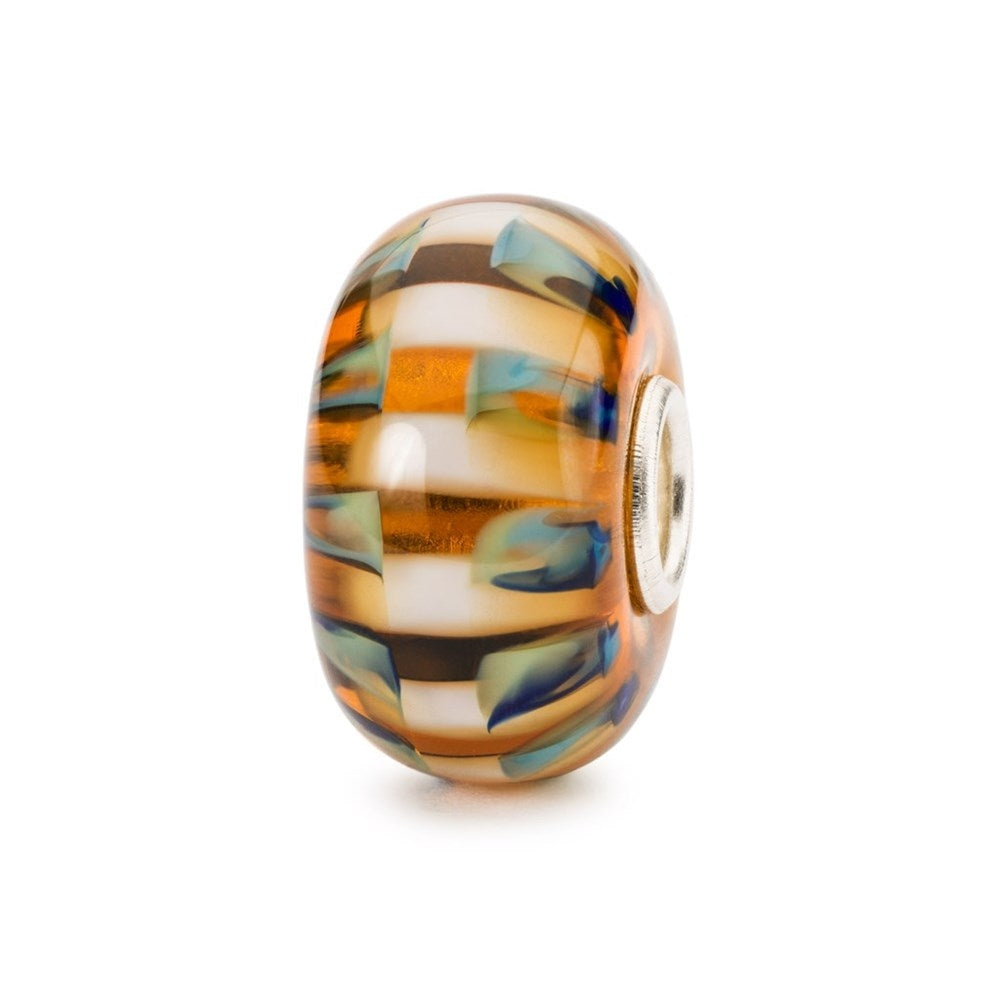 Trollbeads/Troldekugler egyptisk stribe kugle TGLBE-20286