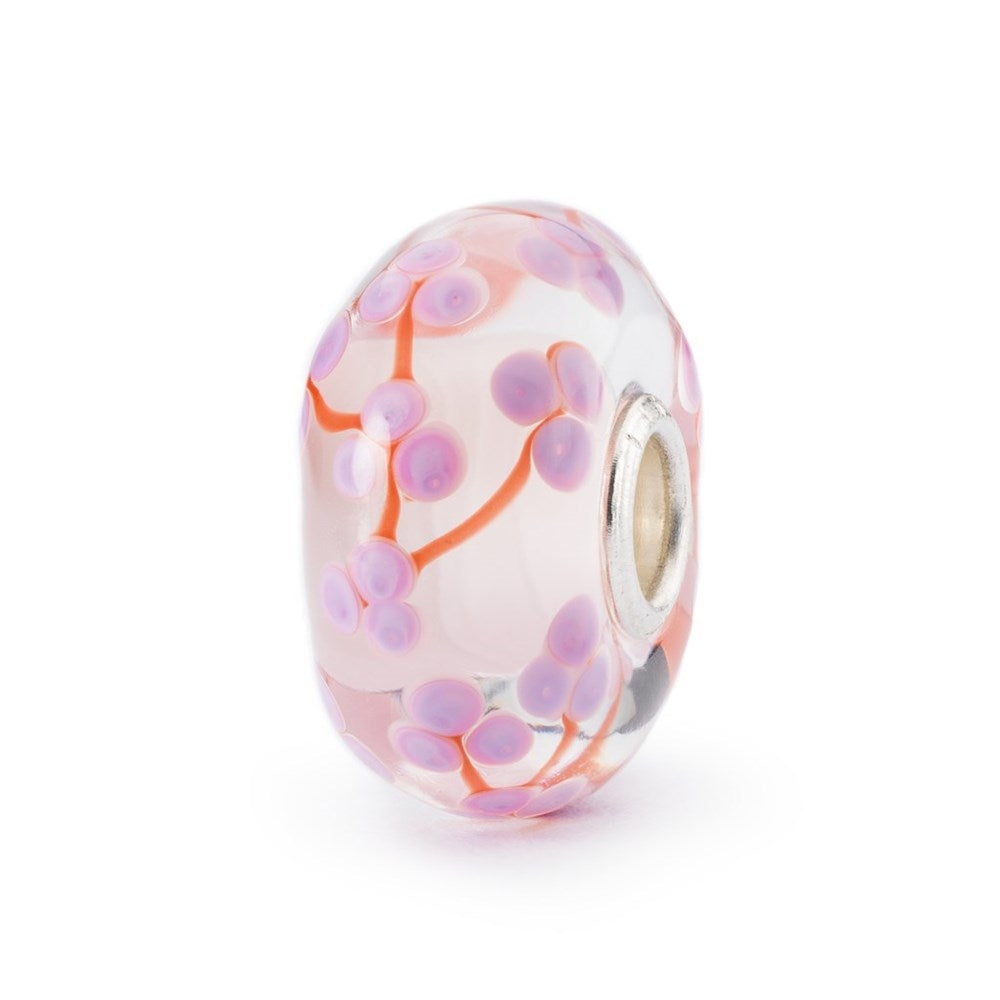 Trollbeads/Troldekugler Fersken Blomst People's Beads 2022 TGLBE-20352