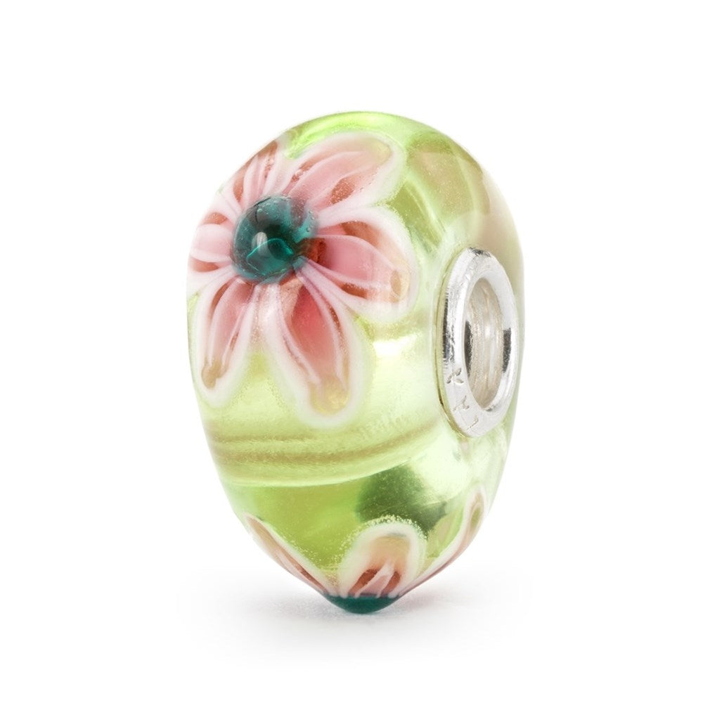 Trollbeads/Troldekugler Pink Blomst People's Uniques 2023 Limited Edition TGLBE-20395