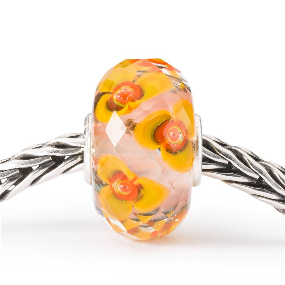 Trollbeads/Troldekugler Fantasi Solsikker TGLBE-30089