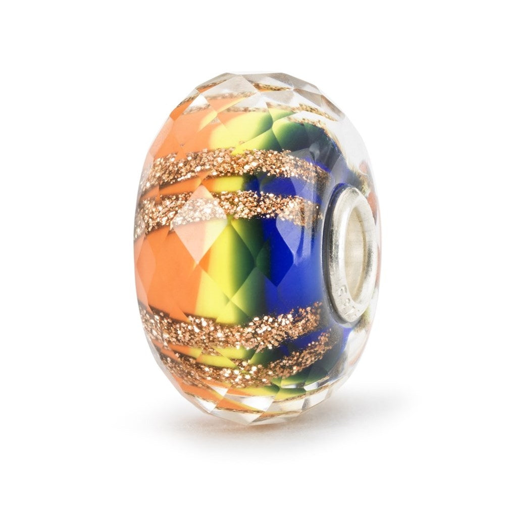 Trollbeads/Troldekugler Facetteret Regnbue People's Uniques 2023 Limited Edition TGLBE-30128