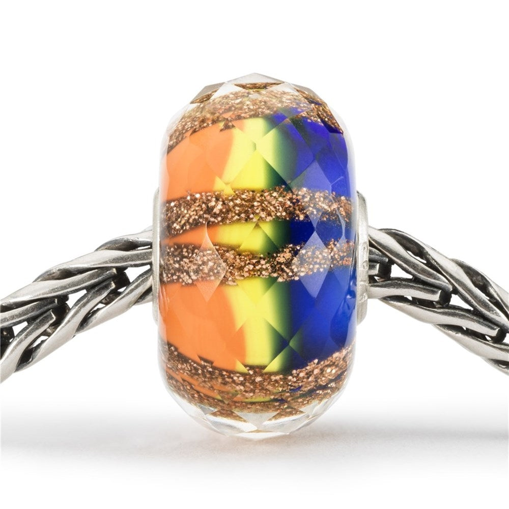Trollbeads/Troldekugler Facetteret Regnbue People's Uniques 2023 Limited Edition TGLBE-30128