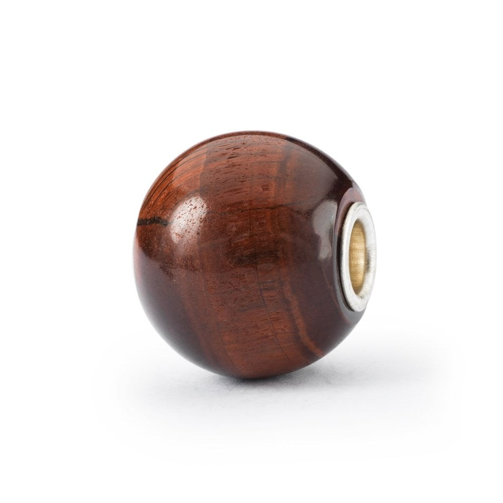 Trollbeads/Troldekugler Jumbo Rundt Rødt Tigerøje TSTBE-10018