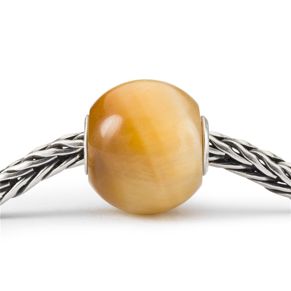Trollbeads/Troldekugler Jumbo Rundt Katteøje Kvarts TSTBE-10020