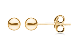 Støvring design 14kt guld ørestikker 70004