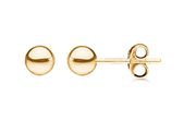 Støvring design 14kt guld ørestikker 70005