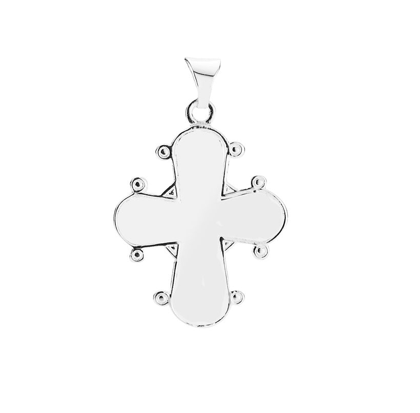Lund Copenhagen Sølv Dagmarkors 16x13mm Blank Bagside 906019-UG