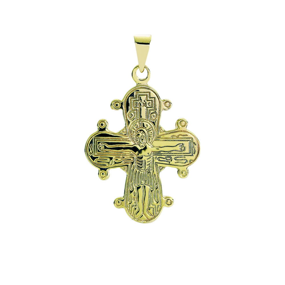 Lund Copenhagen Forgyldt Dagmarkors 20x17mm De Fem 906015-F
